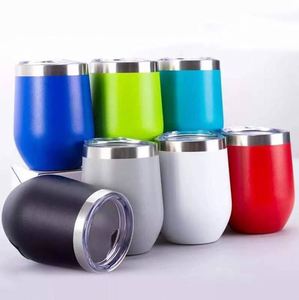 Vaso Térmico de Acero Inoxidable de Doble Pared con Aislamiento al Vacío de 12 oz, con Logotipo Personalizado, Forma Redonda, para Tapa Deslizante, Vaso de Oficina - Product Image 1