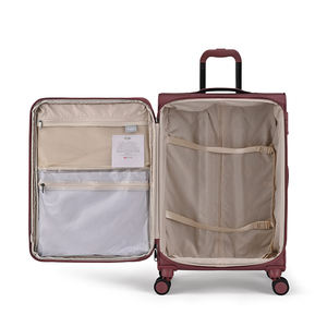 Set di Valigie Leggere Goby London in <span class=keywords><strong>Tessuto</strong></span> Oxford Morbido, 3 Pezzi 20" 24" 28" Pollici, <span class=keywords><strong>Grande</strong></span> Capacità con Separazione Asciutto/Bagnato, <span class=keywords><strong>Valigia</strong></span> da Cabina - Product Image 4
