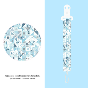 Nuevo y Adorable Clip para Chupete de Bebé con Diseño de Bordado <span class=keywords><strong>en</strong></span> Poliéster, Cadena para Chupete, Mordedor de Ganchillo - Product Image 4
