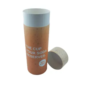 Customized UV gold foil hair dryer brush paper tube Long Carton tube Cardboard Rolled mail box cylinder packaging