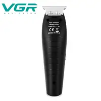 VGR V-030プロの男性電気ヘアトリマー充電式ヘアカッターマシン0mmシェービング理髪店スタイリングツールバリカン