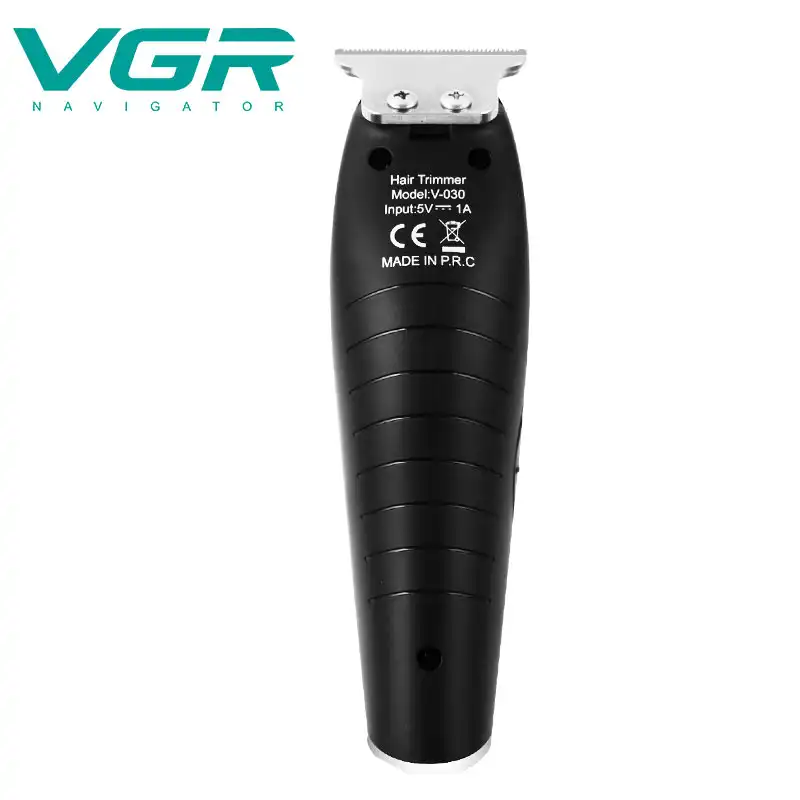 Aparador de cabelo profissional vg, V-030, para homens, máquina recarregável, 0mm, ferramenta para barbeiro, cortador de cabelo