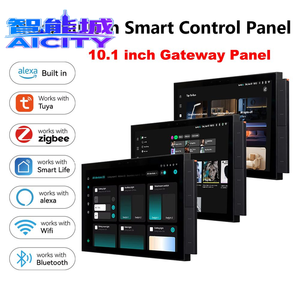 SQ 2026 Panneau tactile intelligent Zigbee Sigmesh, Panneau passerelle Tuya Smart Home, Panneau passerelle Zigbee, Panneau centre musical Alexa - Product Image 2