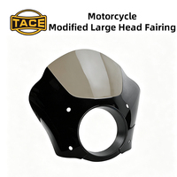 Pare-brise de phare de moto pour Harley XL883 XL1200 48 Dyna, carénage avant