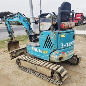 Mini-excavatrice sur chenilles de 1,8 tonne SunWard SWE18UF, mini-excavatrice d'occasion d'origine à vendre - Product Image 1