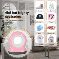 Presse à chaud électrique portable mini 110V pour tissu, sublimation, estampage à chaud, transfert d'impression sur t-shirt, sweat-shirt