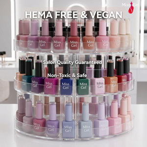 Vernis Gel UV Hema-Free TPO-Free No Wipe de Fabrication Professionnelle – Top Coat et Base Coat pour Nail Art - Product Image 5