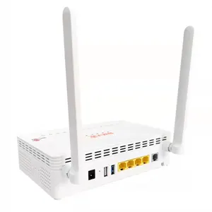 All New WIFI 6 ONU XPON ONT Ella IL4012 Dual Band 4GE + POTS +2USB +2.4G 5G WIFI Router