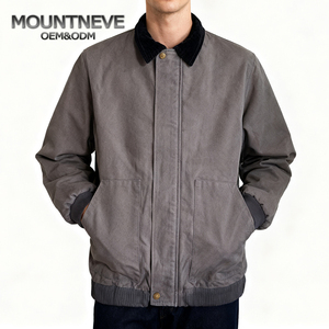 Chaqueta de Trabajo Casual para Hombre, Ecológica, Resistente al Viento, con Bolsillos, Cuello Camisero, Personalizable, Estilo Urbano, Servicio OEM - Product Image 1
