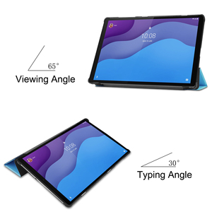 Étui de <span class=keywords><strong>tablette</strong></span> personnalisé <span class=keywords><strong>pour</strong></span> la série <span class=keywords><strong>Lenovo</strong></span> <span class=keywords><strong>Tab</strong></span> <span class=keywords><strong>M10</strong></span>, étui antichoc avec protection de l'objectif, support en cuir PU intelligent, <span class=keywords><strong>coque</strong></span> de <span class=keywords><strong>tablette</strong></span> - Product Image 2