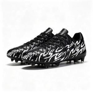 <span class=keywords><strong>Botas</strong></span> de Fútbol Profesionales Unisex para Adolescentes, de Caña Baja, con Parte Superior Sintética, Entresuela de Gel y Tacos Largos/Enclavados AG, Ideales para Partidos - Product Image 2