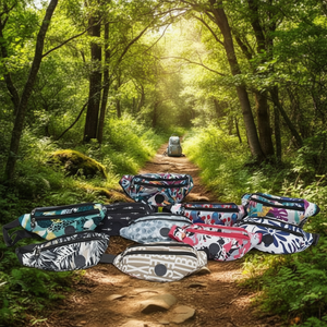 Borsa da petto stampata 33x7,5x16 cm per donna, stile alla moda per viaggi all'aperto - Product Image 2