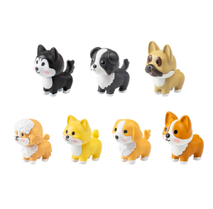Fabricante de Figuras Coleccionables en Tendencia: Miniaturas 3D de Perros (Corgi, <span class=keywords><strong>Shiba</strong></span> Inu, Frenchie, Husky) - Caja Misteriosa con Encantos 3D y Rellenos para Regalo (Juguete) - Product Image 4