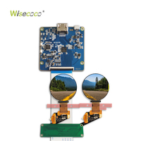 Wisecoco Layar Bundar 1,39 Inci, Layar AMOLED Mini OLED Sirkular 1,4 Inci 400x400 untuk Perangkat Pintar yang Dapat Dipakai