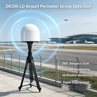 Détecteur de protection UAV longue portée KZ-02, équipement de surveillance toutes conditions météorologiques avec positionnement de cible à 10 km