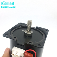 Bringsmart 220v 60KTYZ 14W 2.5-110 tr/min Ac moteur synchrone à aimant Permanent 1 tr/min moteurs réducteurs pour barbecue, Machine à rideau