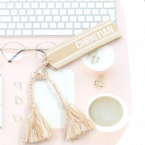 Pulsera de Cuerda Trenzada de Colores Hecha a Mano Ajustable con Logotipo Personalizado Bordado Correa de Amistad Trenzada Unisex - Product Image 6