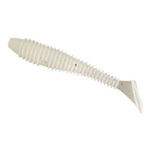 7.5cm 75mm 3.6g leurre fluorescent en stock matériel de pêche couleur unique T queue plastique souple ver d'alose leurre plastique souple - Product Image 1