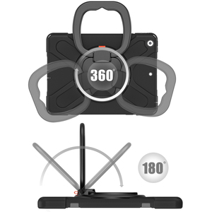 Custodia per Tablet robusta 2024 antiurto per <span class=keywords><strong>iPad</strong></span> di nona generazione 10.2 2021 tre strati ibrido pesante cavalletto per bambini - Product Image 2