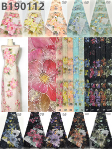 Chocoo Mới Nhất Phi Hoa Bead Váy Ren Vải <span class=keywords><strong>2025</strong></span> Sang Trọng Đính Cườm Thêu Ren Vải Cho asoeboi - Product Image 6