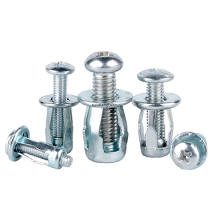 Écrous <span class=keywords><strong>à</strong></span> expansion métalliques automobiles M4x16 M4x23 en acier au carbone, finition galvanisée au zinc, YJT 8022, écrous en T métriques certifiés, zincés - Product Image 1