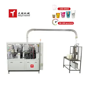 Tianyue hình thành hoàn toàn tự động giấy thủy tinh máy làm cà phê dùng một lần tự động Máy cốc giấy