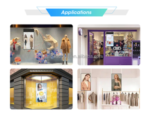 Custom 360&deg; Bendable <strong>LCD</strong> Bar <strong>Display</strong> for Retail Window Advertising 4K Digital Poster Capacitive Touch Interface Custom - Product Image 4