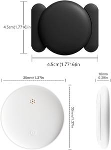 Akıllı IOS Apple Bul Uygulaması ile Araçlar ve Bisikletler için Manyetik Silikon Kılıflı Su Geçirmez Mini Gizli GPS Kablosuz İzleyici - Product Image 4