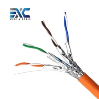 Kabel jaringan EXC, 100m Cat 8 STP dengan Cat 6a dan Cat 8 Ethernet untuk konektivitas Internet termasuk kinerja kecepatan tinggi