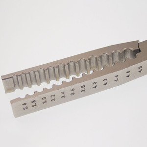 Đường kính nhỏ ống tròn carbon thép 6 lỗ đồng ống làm tròn công cụ răng cưa DIY phẳng Ống repairer Kìm OEM - Product Image 4