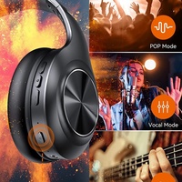 Auriculares Inalámbricos 5.3 Over-Ear con Cancelación de Ruido ENC y Micrófono para Viajes, Aviación, Deportes, Teléfono Móvil y PC