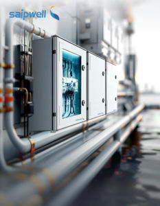 Caja de Control para Instrumentos de Seguridad, de Fibra de Vidrio SMC, Blanca, para Exteriores, Resistente al Fuego, al Agua y al Polvo - Product Image 1