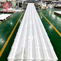 Tuile de toit ondulée espagnole en résine synthétique PVC, revêtement ASAPVC, ignifuge, imperméable, prix usine