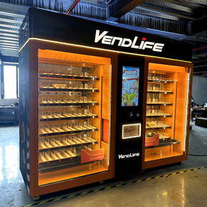 Máquinas Expendedoras Automáticas de Verduras, Frutas y Alimentos Congelados, Doble Gabinete para Artículos al por Menor, Servicio 24 Horas, Nuevo Modelo 2024 - Product Image 2