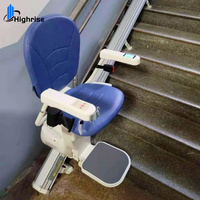 Ascenseur personnalisé avec sièges pour escaliers de 1 à 5 étages