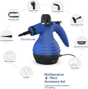 Machine de nettoyage de cuisine voiture tapis sol électrique portable haute pression industriel vadrouille à vapeur - Product Image 2