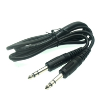 6.5mm Jack Audio Câble Nylon Tressé pour Guitare Mixeur Amplificateur 6.35mm Jack Mâle à Mâle Aux Câble 1.5m 3m 5m Jack Cordon AUX Cabo