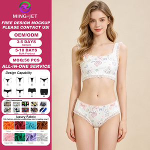 Tangas de Algodón con Estampado de Conejo, Sexy y Lindas, de Cintura Baja, Transpirables y Ecológicas para Mujer, Venta al Por Mayor Personalizada - Product Image 1