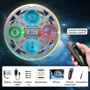 Aereo RC UFO con Sensore di Gravità, Telecomando 2.4G, Luci LED e Mantenimento dell'Altitudine 360° °   Aereo in Schiuma EPP con Funzione di Rotazione - Product Image 4