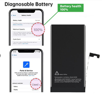 Batterie au Cobalt Pur 0 Cycle 4383 mAh pour 15 Plus, 800+ Cycles, Sans Diagnostic Pop-up, Sans Soudure, Certifiée CE RoHS, En Stock