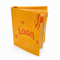 Cuaderno Espiral Personalizado para Niños, Tapa Dura, Encuadernación Metálica, Diseño de Dibujos Animados, Impresión a Color, Apertura Plana de 180°