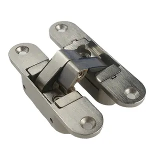 Door Hardware Hidden Door Hinge Supplier ZInc Alloy 3D Invisible Hinge Conceal Door Hinges