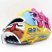 Gant de baseball en cuir kip de 11,5 pouces pour jeunes, personnalisable OEM avec broderie et sérigraphie, pour l'entraînement des jeunes joueurs de terrain, achat en gros