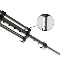 Adjustable Aluminum Axillary Crutch