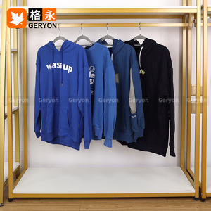 Geryon Felpa con Cappuccio Leggera Premium da Uomo Vintage di Seconda Mano, Pullover <span class=keywords><strong>Sottile</strong></span> Usato per Esportazione (Bulk Ukay) - Product Image 2