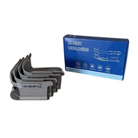 OWNSWING Lot de 4 attaches de drap avec bandes de verrouillage, attaches d'angle en plastique pour maintenir les draps en place, attaches de lit pour la maison
