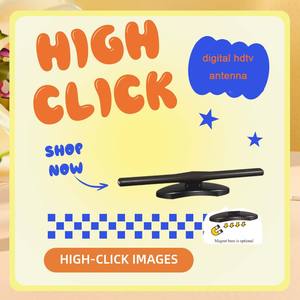 Antena amplificadora Digital para interiores de alta calidad, universal, para todos los televisores, fuerte Freeview, <span class=keywords><strong>señal</strong></span> HD, <span class=keywords><strong>amplificador</strong></span> de recepción - Product Image 1