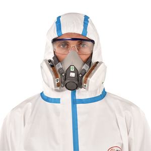 Vêtements de protection chimique Combinaisons à manches longues Combinaison <span class=keywords><strong>anti</strong></span>-rayonnement Combinaison de protection revendeur - Product Image 1