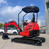 Mini-pelleuse 2026 Nouvelle certifiée CE Micro-excavatrice 2,5 tonnes Euro 5 Conception sans queue Livraison gratuite pour les commandes à l'étranger
