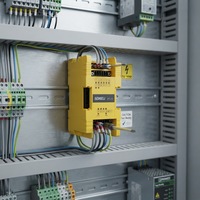 Contrôleur de sécurité industriel SDKELI SPC avec affichage OLED en temps réel et programmation graphique pour une configuration facile
